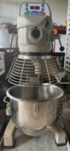 Globe Commercial 10 Quart Mixer with bowl and cage