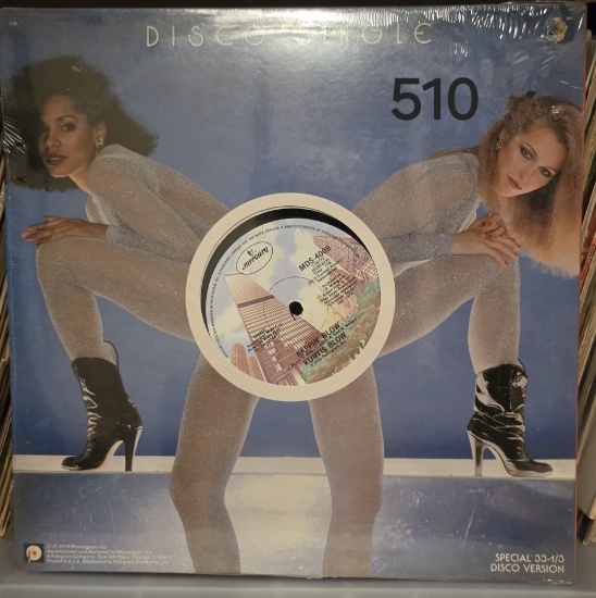 Kurtis Blow Rappin' Blow 12" Disco Single Mercury MDS-4009 Phonogram 1979
