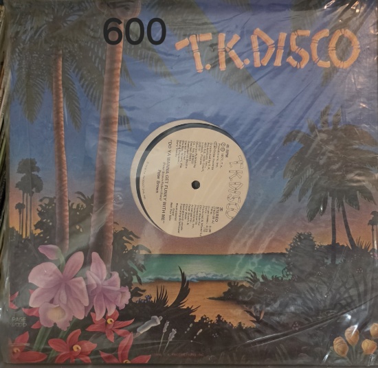 Peter Brown Do Ya Wanna Get Funky With Me 12-Inch T.K. Disco TKD-35 Promo