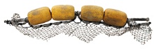 USED NET CORK ON ROPE/4-W/NET