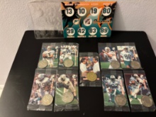 Miami Dolphins Superbowl VII Commemorative Coin Collection W/ Case - UnOpened
