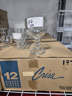 Crisa Glass Dessert Dishes