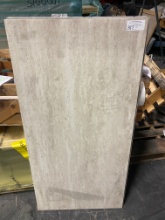 TRAV HONED BIANCO RETT 24 x 48 porc Italy