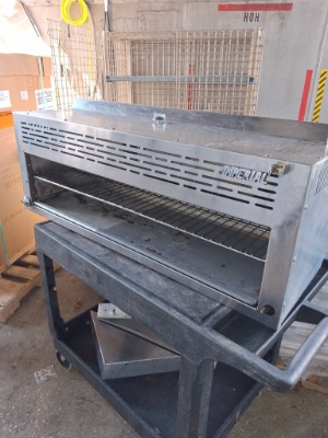 IMPERIAL 48" Radient Heat Salamander / Cheese Melter - Gas Powered