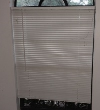 Vinyl mini blinds
