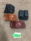 (4) HOLSTERS: