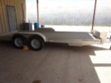 20' FEATHERLIGHT ALUMINUM CAR TRAILER