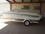 2002 19'  BAYLINER BOAT WITH INBOARD V6 CHEVY MOTOR, USED VERY LITTLE