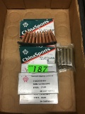 150 ROUNDS ASSORTED 7.62 X 39 MM AMMO: