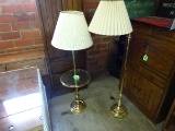 2 STANDING LAMPS