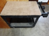 CARPET COVERED UTILITY CART