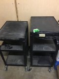 (2) ROLL-AROUND UTILITY CARTS