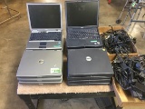 (16) DELL COMPUTERS: (8) LATITUDE D600; (8) LATITUDES - POWER CORDS INCLUDED