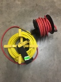 (2) AIR HOSES WITH REELS