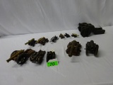 12 MINIATURE CANNONS