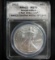 2011 ANACS MS70 SILVER EAGLE IN WOODEN DISPLAY BOX