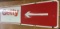 GETTY PORCELAIN DIRECTION SIGN