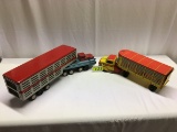 2 VINTAGE STOCK TRUCKS