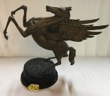 BRONZE PEGASUS STATUE, UNATTRIBUTED