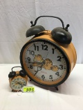 2 GARFIELD CLOCKS