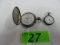 2 ANTIQUE  POCKET WATCHES: