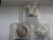 (3) 2006 ICG PROOF 69 20TH ANNIVERSARY SILVER AMERICAN EAGLE COINS