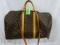 VINTAGE LOUIS VUITTON PARIS MONOGRAM KEEPALL BANDOULIERE TRAVEL BAG