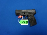 TAURUS G2C SEMI-AUTOMATIC PISTOL, SR # TLN22349, 9MM CALMAGS, NEW IN BOX