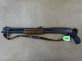 REMINGTON 870 WINGMASTER PUMP SHOTGUN, SR # S097144V, 12 GA CAL