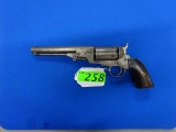 FIRST QUALITY AMERICAN PATTERN REVOLVER WALL HANGER, SR # 884, 35 CAL,