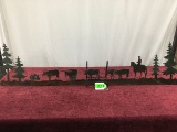 METAL ART - CATTLE DRIVE - 45