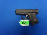 GLOCK 27 SEMI-AUTOMATIC PISTOL, SR # BPL695US, 40 S&W CAL,