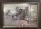 FRAMED C.M. RUSSELL PRINT