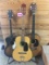 (3) ACOUSTIC GUITARS, HOHNER, STELLA HARMONY, UNKNOWN FG11