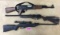 (3) BB PISTOLS, (2) BB-PELLET RIFLES INCLUDING GAMO