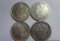 (4) MORGAN SILVER DOLLARS: 1878, 1879-O, 1882, 1883