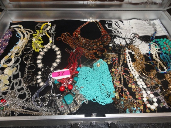 LARGE LOT OF COSTUME JEWELRY- NECKLACES