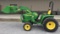 2014 JOHN DEERE 3038E WITH D160 LOADER,