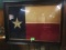 FRAMED TEXAS FLAG