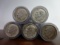 (5) ROLLS OF 50 PRE-1965 SILVER DIMES