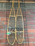 PAIR WOOD SNOW SHOES