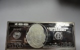 WASHINGTON MINT $100 SILVER PROOF ONE QUARTER POUND .999 PURE SILVER