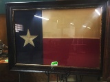 FRAMED TEXAS FLAG