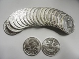 ROLL OF (20) ONE TROY OUNCE .999 FINE SILVER ROUNDS