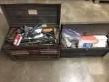 (2) TOOL BOXES WITH TOOLS