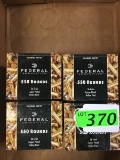 2200 ROUNDS FEDERAL 22 LR, 36 GR, COPPER PLATED HOLLOW POINT AMMO