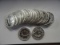 ROLL OF 20 SILVER TRADE UNITS, ONE TROY OZ, .999 FINE SILVER ROUNDS