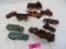 10 ANTIQUE CAST IRON TOY TRUCKS