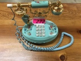 VINTAGE TURQUOISE TELEPHONE