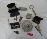 ANTIQUE/ADVERTISING  LOT: SHAVING & GROOMING ITEMS,